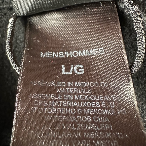 The North Face Summit Series 1/4 Zip Fleece Pullover Sweater Size Large - Black - Picture 4 of 5